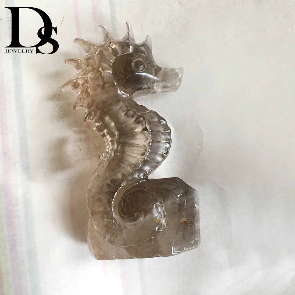 15cm Natural Tea-Coloured Citrine Hand Carved Seahorse Figurine Wild Life Figurine Handmade Craft Home Office Decoration Gift
15cm Natural Tea-Coloured Citrine Hand Carved Seahorse Figurine Wild Life Figurine Handmade Craft Home Office Decoration Gift