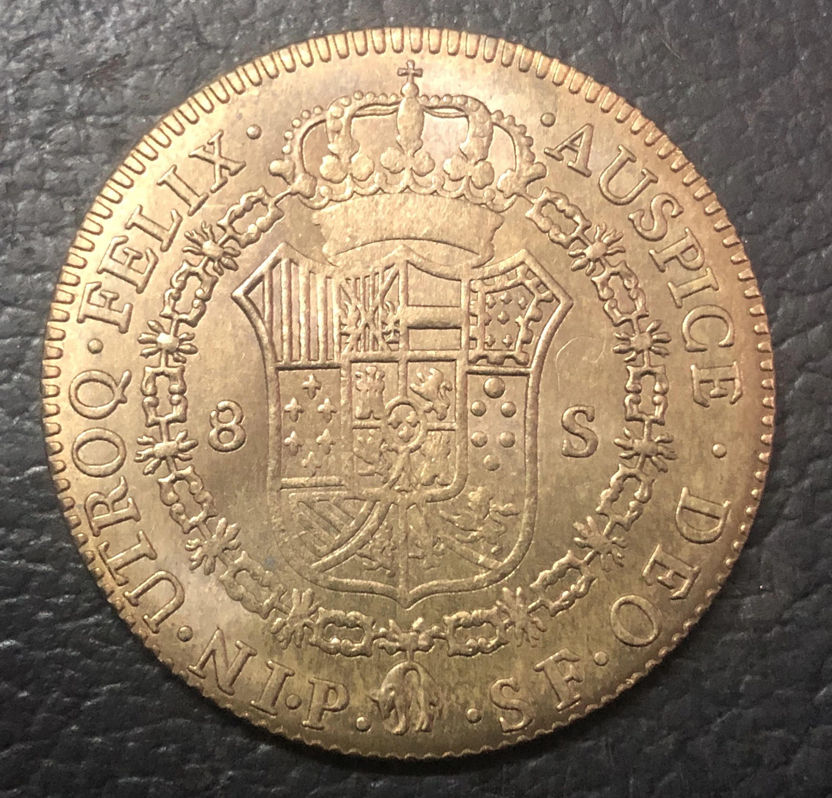 1789 Колумбия 8 Escudos Carlos III Золотая копия монеты|coin coins|coin goldcoin copy |