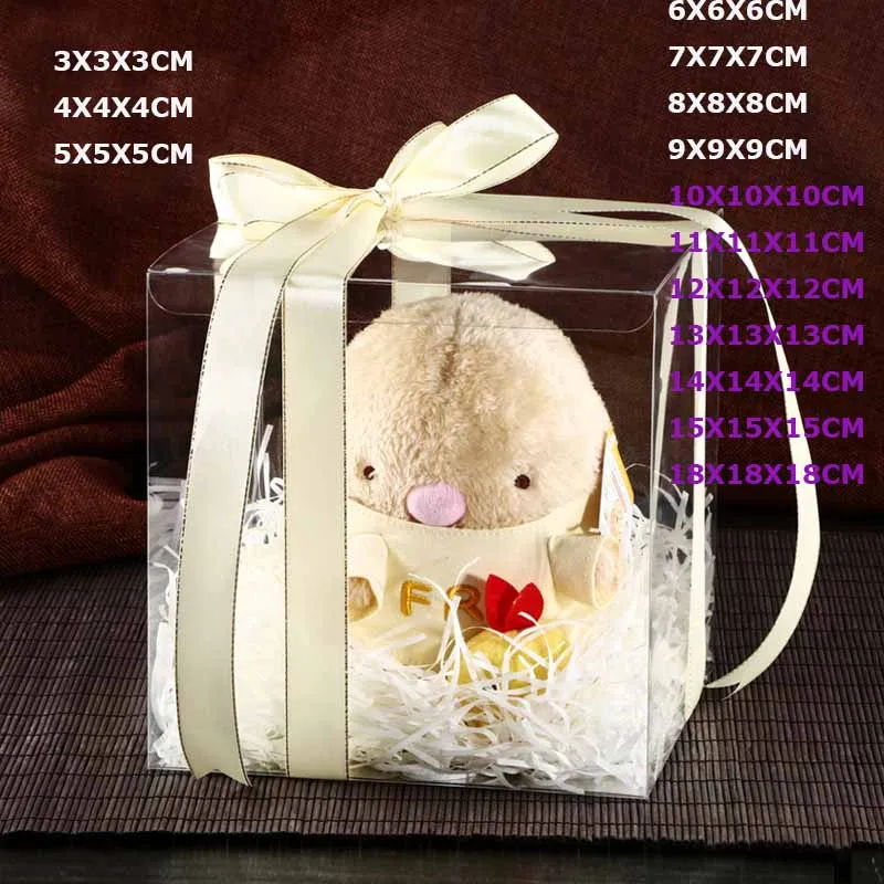 10Pcs 1-18CM squar Clear PVC Box Packing Wedding/Christmas Favor Chocolate/Candy/Apple/Gift/Candle/Toys Transparent Box/Case
10Pcs 1-18CM squar Clear PVC Box Packing Wedding/Christmas Favor Chocolate/Candy/Apple/Gift/Candle/Toys Transparent Box/Case