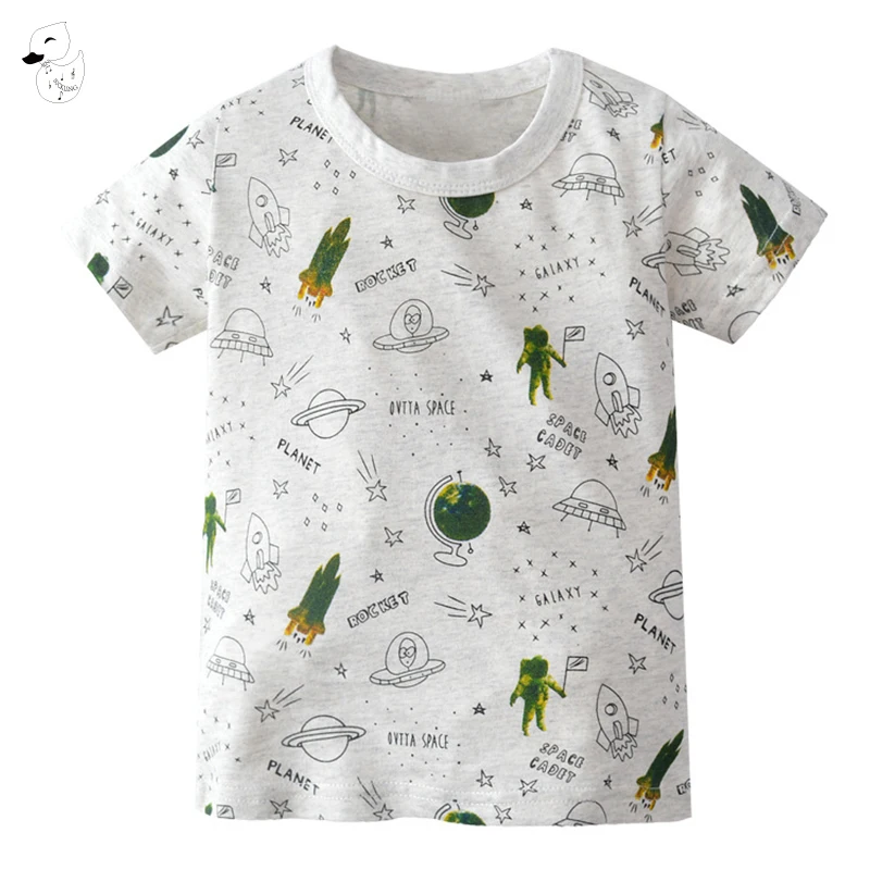 BINIDUCKLING Children's Clothing T Shirt Boys tshirt Summer Tees Planet Print Cotton Short Sleeve T-Shirt For Boy
BINIDUCKLING Children's Clothing T Shirt Boys tshirt Summer Tees Planet Print Cotton Short Sleeve T-Shirt For Boy