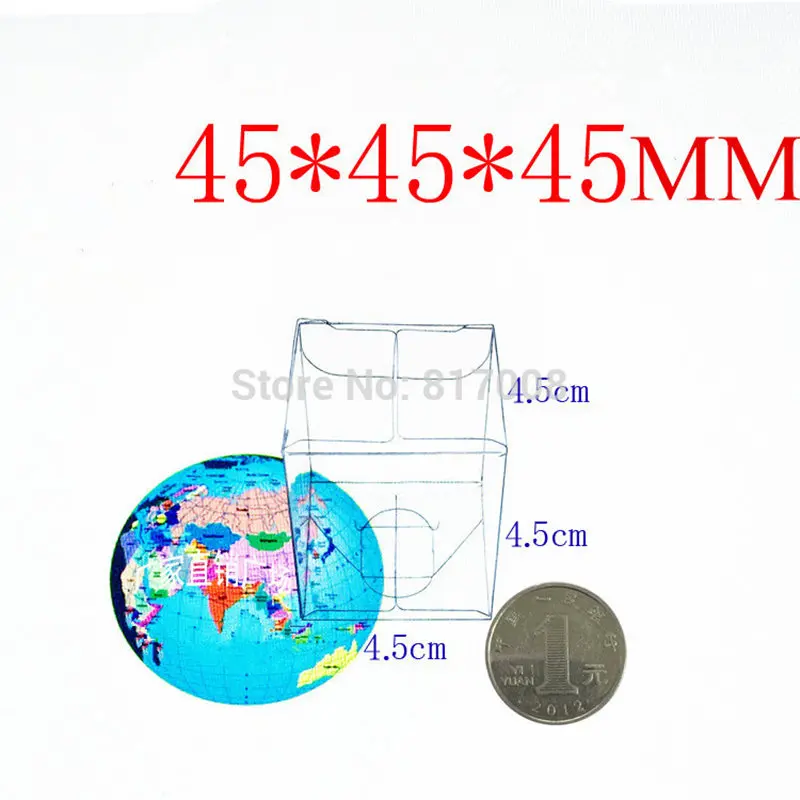 100 шт., прозрачная пластиковая коробка/коробка из ПВХ для демонстрации еды, игрушек, моделей автомобилей и т. д., 4,5*4,5*4,5 см
100 шт., прозрачная пластиковая коробка/коробка из ПВХ для демонстрации еды, игрушек, моделей автомобилей и т. д., 4,5*4,5*4,5 см