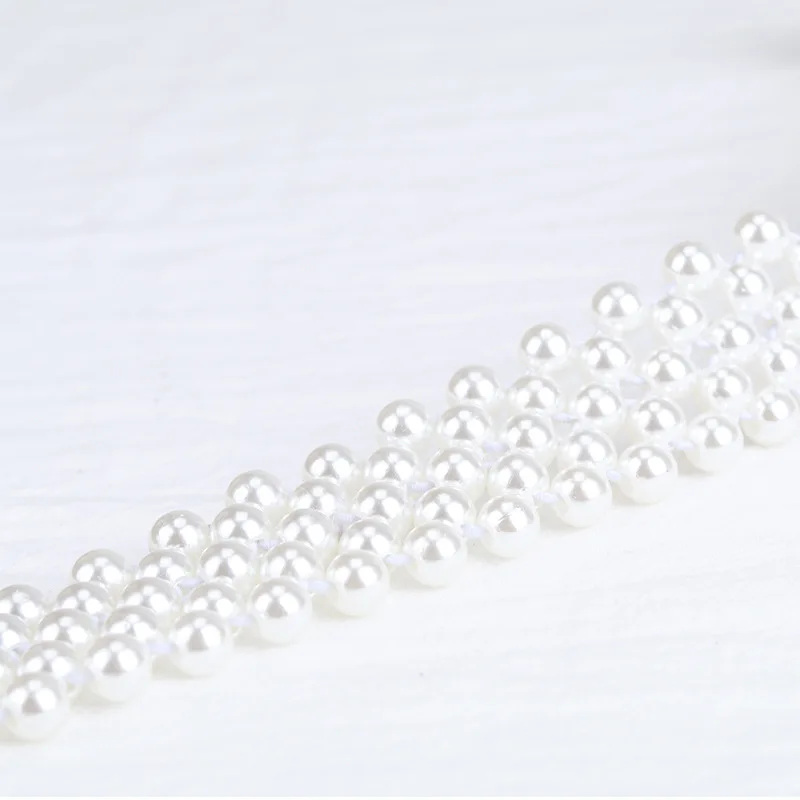 Elegant Women Pearl Crystal Belt Waist Flower Elastic Buckle Chain Female Girls Dress Crystal Strap Waistband Gift BZ106
Elegant Women Pearl Crystal Belt Waist Flower Elastic Buckle Chain Female Girls Dress Crystal Strap Waistband Gift BZ106