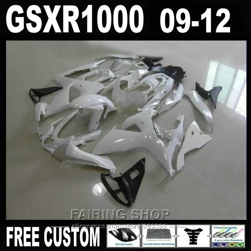 Injection mold hot sale fairings for Suzuki GSXR1000 09 10 11 12 white black fairing kit GSXR 1000 2009-2012 OI27
Injection mold hot sale fairings for Suzuki GSXR1000 09 10 11 12 white black fairing kit GSXR 1000 2009-2012 OI27