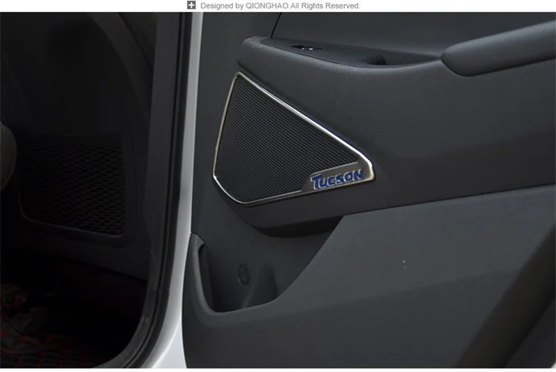 Speaker Decorative Cover for Hyundai Tucson Accessories Car Styling Audio Ring Stickers 2015 2016 Stainless Steel 4pcs/set
Speaker Decorative Cover for Hyundai Tucson Accessories Car Styling Audio Ring Stickers 2015 2016 Stainless Steel 4pcs/set