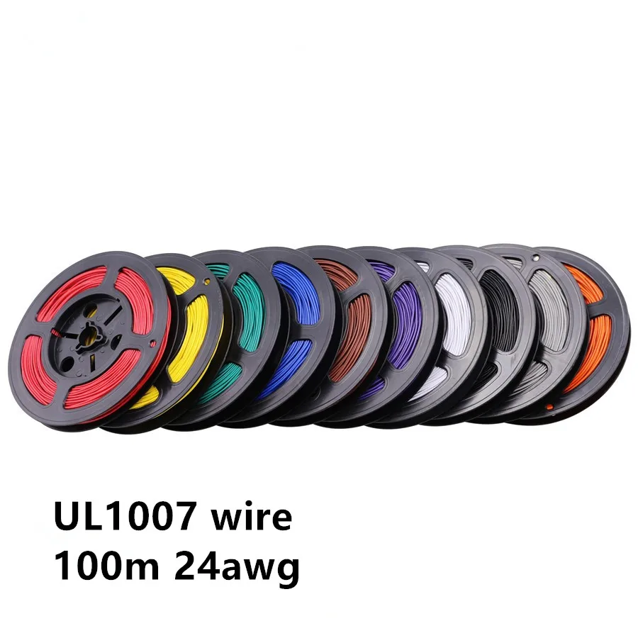 100 м/лот 328ft UL 1007 24 AWG кабель медный провод 24awg Электрические Провода кабели DIY оборудование провод 10 цветов
100 м/лот 328ft UL 1007 24 AWG кабель медный провод 24awg Электрические Провода кабели DIY оборудование провод 10 цветов