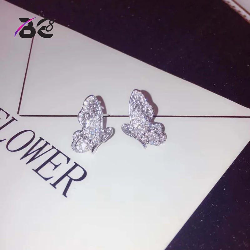 Be 8 Luxury AAA+ Cubic Zirconia Stud Earrings White/ Gold Color CZ Stone Earings for Women Jewelry boucle d'oreille E679
Be 8 Luxury AAA+ Cubic Zirconia Stud Earrings White/ Gold Color CZ Stone Earings for Women Jewelry boucle d'oreille E679