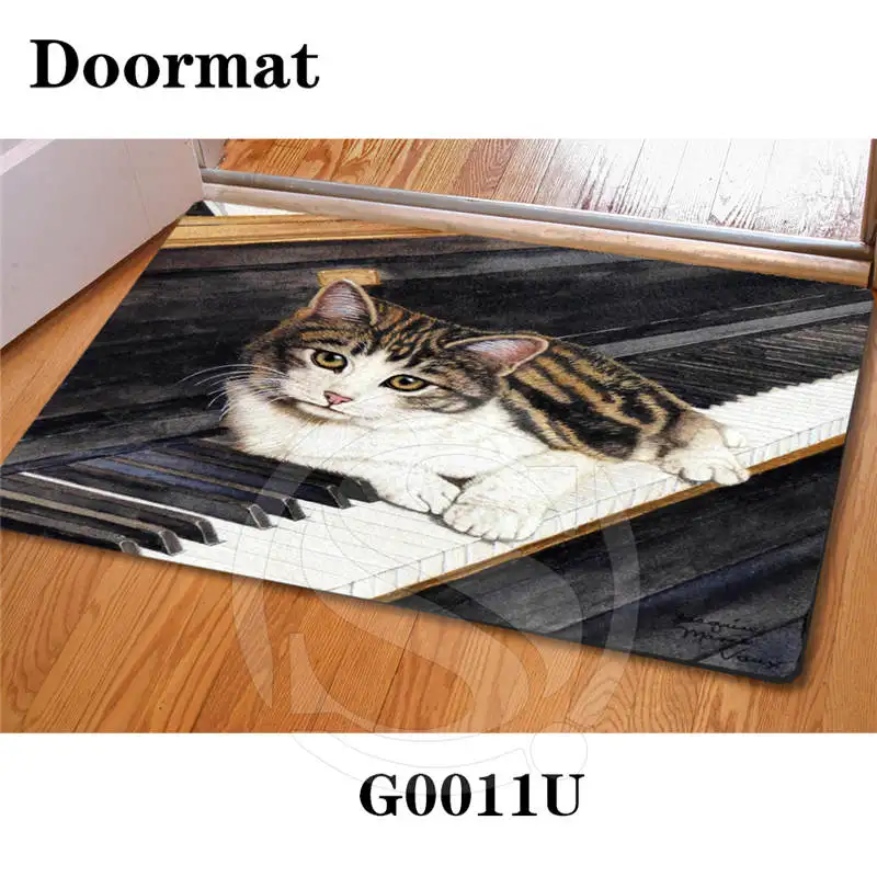 Custom cat DoorMat Art Pattern Printed Carpet Floor Hall Bedroom Cool Pad Fashion Rug Drop Shipping SQ0611
Custom cat DoorMat Art Pattern Printed Carpet Floor Hall Bedroom Cool Pad Fashion Rug Drop Shipping SQ0611