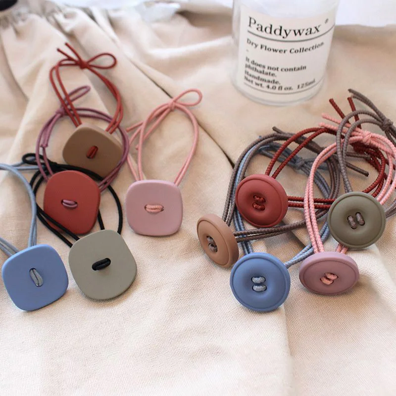1 Piece Scrub Button Hair Rope Women Girls Elastic Hair Bands Hair Accessories Simple Chic Female Hair Ring Rope Ponytail Holder
1 Piece Scrub Button Hair Rope Women Girls Elastic Hair Bands Hair Accessories Simple Chic Female Hair Ring Rope Ponytail Holder