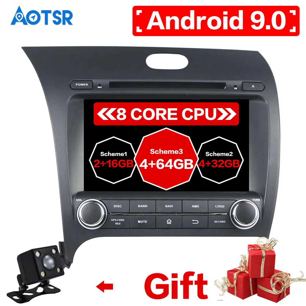 Android 9 Max 64GB Car DVD Player GPS navigation For KIA CERATO K3 FORTE 2013+ multimedia player radio tape recorder auto stereo
Android 9 Max 64GB Car DVD Player GPS navigation For KIA CERATO K3 FORTE 2013+ multimedia player radio tape recorder auto stereo