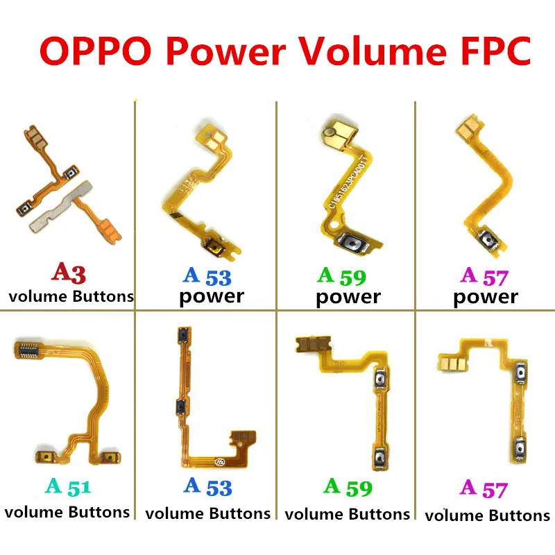 Для OPPO A3 A51 A53 A57 A59 громкость FPC FFC материнская плата кольцо бесшумный