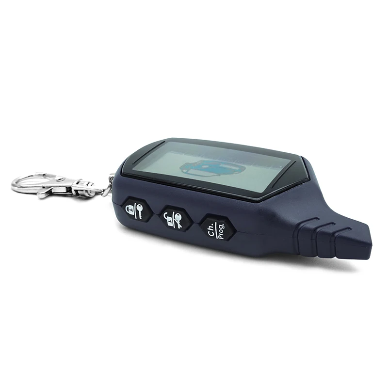 2-way B9 LCD Remote Control Keychain for Russian Vehicle Security Car Alarm System Twage Starline B9 Key Chain Fob Engine Start
2-way B9 LCD Remote Control Keychain for Russian Vehicle Security Car Alarm System Twage Starline B9 Key Chain Fob Engine Start