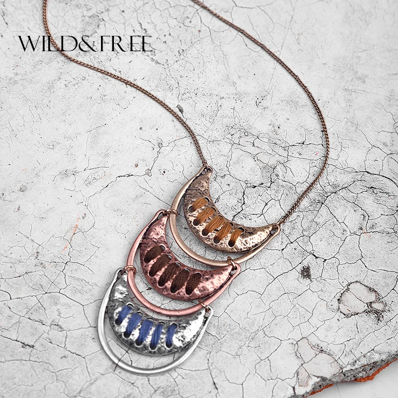 Women Retro Geometric Shape Pendant Necklace Vintage Gold Color Copper Hollow Out Thread Wrap Pendant Collar Necklace Jewelry
Women Retro Geometric Shape Pendant Necklace Vintage Gold Color Copper Hollow Out Thread Wrap Pendant Collar Necklace Jewelry