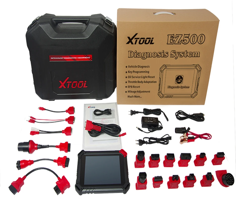 XTOOL EZ500 Auto Key Programmer Odometer Correction Tool Code Reader Car Diagnostic tool with Special Function 2018 Original
XTOOL EZ500 Auto Key Programmer Odometer Correction Tool Code Reader Car Diagnostic tool with Special Function 2018 Original