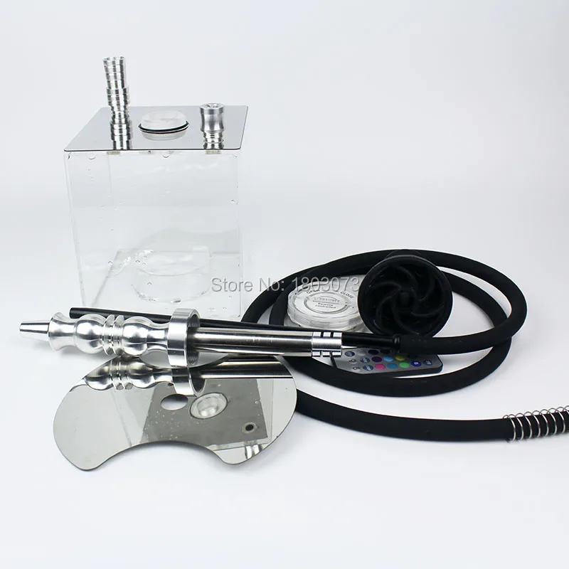 A square box acrylic hookah mirror charcoal tray acrylic vase silicon bowl LED light shisha hookah
A square box acrylic hookah mirror charcoal tray acrylic vase silicon bowl LED light shisha hookah