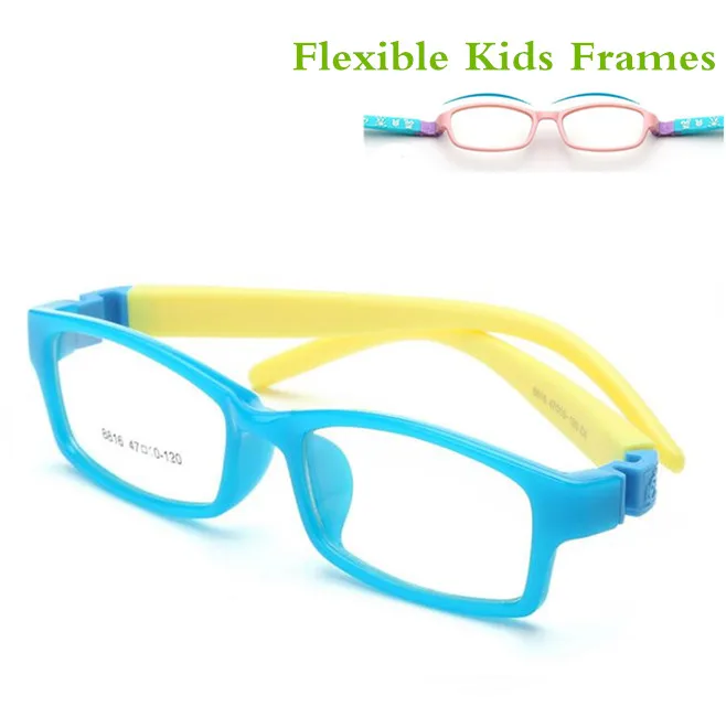 Фото Гибкая оправа для детей гибкая 5 10 лет TR90 8816|optic glass|eyewear tr90frames eyewear |