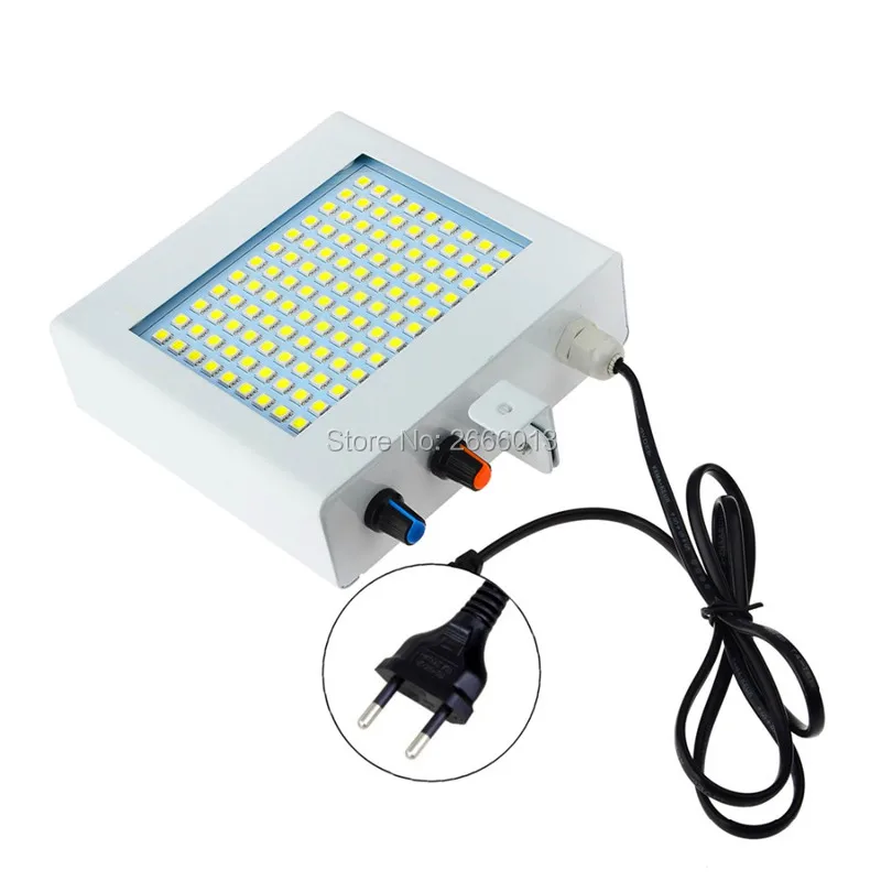 Niugul 108 светодиодов управление звуком RGB/белый сценический свет диско стробоскоп