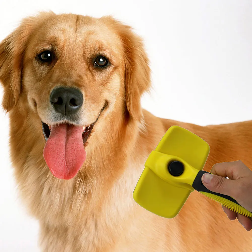 Grooming Brush Pet Deshedding Tool For Dogs Pets Slicker Brush Cat Dog Comb Brush Glove for Removing Hair From Domestic Animals
Grooming Brush Pet Deshedding Tool For Dogs Pets Slicker Brush Cat Dog Comb Brush Glove for Removing Hair From Domestic Animals