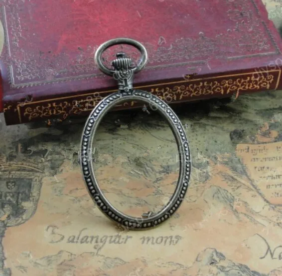 10pcs) 66*38MM Inner:30x40mm Japan Fashion Jewelry Accessory Metal Antique Bronze Blank Vintage Pendant Cameo Cabochon Settings
10pcs) 66*38MM Inner:30x40mm Japan Fashion Jewelry Accessory Metal Antique Bronze Blank Vintage Pendant Cameo Cabochon Settings