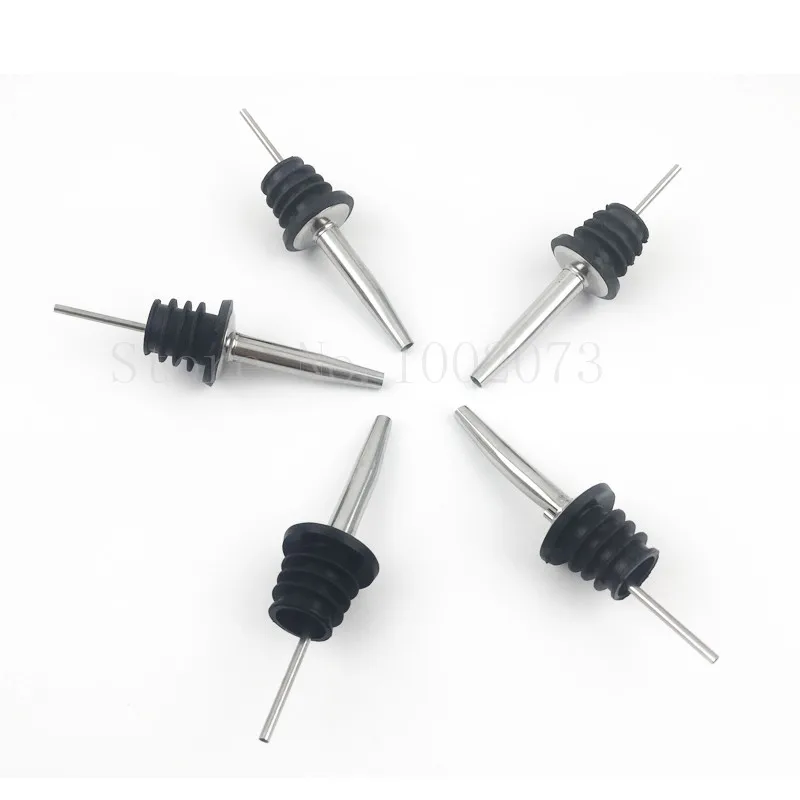 Stainless steel Olive Wine Oil Pourer Dispenser Spout Glass Bottle Pourer Flow Bottle Spirit Nip Pour Shot 5pcs/lot
Stainless steel Olive Wine Oil Pourer Dispenser Spout Glass Bottle Pourer Flow Bottle Spirit Nip Pour Shot 5pcs/lot