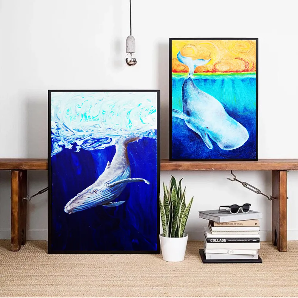 Whales Ocean Animal Watercolor Canvas Painting Posters And Prints For Living Room No Framed Wall Art Picture Home Decor On Sale
Whales Ocean Animal Watercolor Canvas Painting Posters And Prints For Living Room No Framed Wall Art Picture Home Decor On Sale