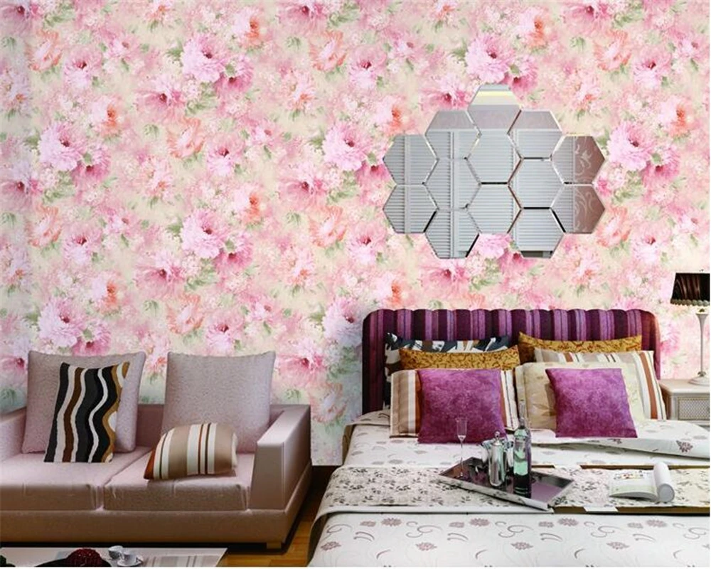 Beibehang Garden flower pure paper surface environmental wallpaper bedroom living room restaurant studio background 3d wallpaper
Beibehang Garden flower pure paper surface environmental wallpaper bedroom living room restaurant studio background 3d wallpaper