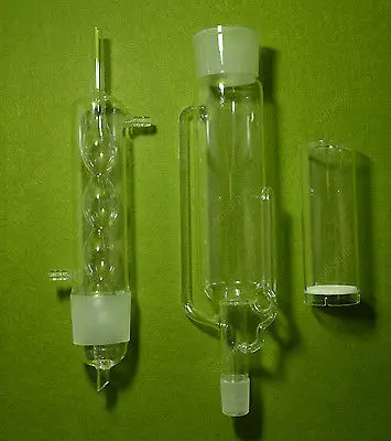 Soxhlet Extractor( 29/32 60/45 Joint) со стеклянной наперсью 55 мм x 160 мм|soxhlet extractor|extractor soxhletglass