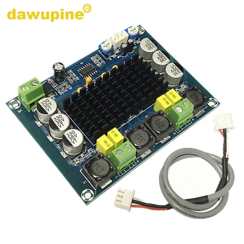dawupine XH-M543 Digital Audio Amplifier Board PCB TPA3116D2 Dual-channel Stereo Speaker TPA3116 2.0 Amplifiers DC12V-24V 2*120W
dawupine XH-M543 Digital Audio Amplifier Board PCB TPA3116D2 Dual-channel Stereo Speaker TPA3116 2.0 Amplifiers DC12V-24V 2*120W