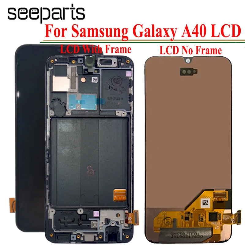 

Tested Well For Samsung Galaxy A40 LCD Display Touch Screen Digitizer Assembly For Samsung A405 LCD A405F/DS Display Screen