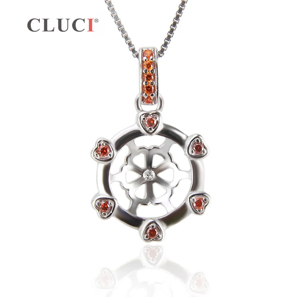 

Женское Ожерелье-чокер CLUCI SP191SB из стерлингового серебра 925 пробы в форме сердца с красными и белыми кристаллами и цирконами