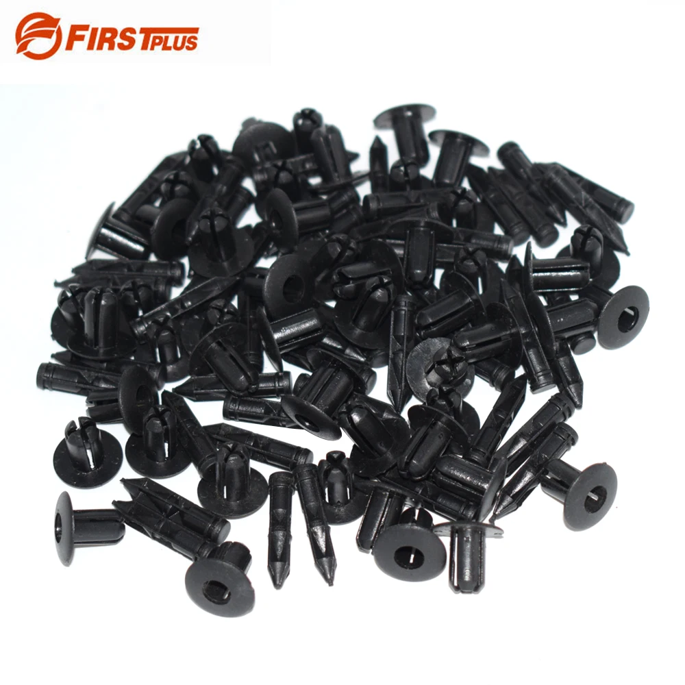 100 x 7mm Hole Diameter Plastic Rivets Car Door Trim Panel Flow Tank Retainer For Toyota Suzuki
100 x 7mm Hole Diameter Plastic Rivets Car Door Trim Panel Flow Tank Retainer For Toyota Suzuki