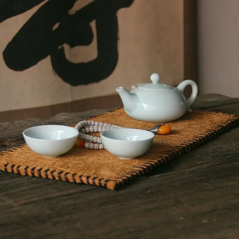 1 PC 20*40 cm Insulation Mat Pad Chinese Style Vintage Kung Fu Tea Teapot Holder Coaster Teaware Accessories Decorations Gift
1 PC 20*40 cm Insulation Mat Pad Chinese Style Vintage Kung Fu Tea Teapot Holder Coaster Teaware Accessories Decorations Gift