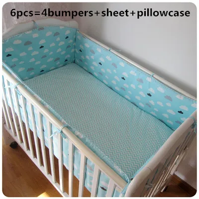 6pcs Baby Bedding kit berço Crib Set Bed Bumpers Animal Cotton Bedsheet Pillow Bedding Set 4bumpers+sheet+pillow cover
6pcs Baby Bedding kit berço Crib Set Bed Bumpers Animal Cotton Bedsheet Pillow Bedding Set 4bumpers+sheet+pillow cover