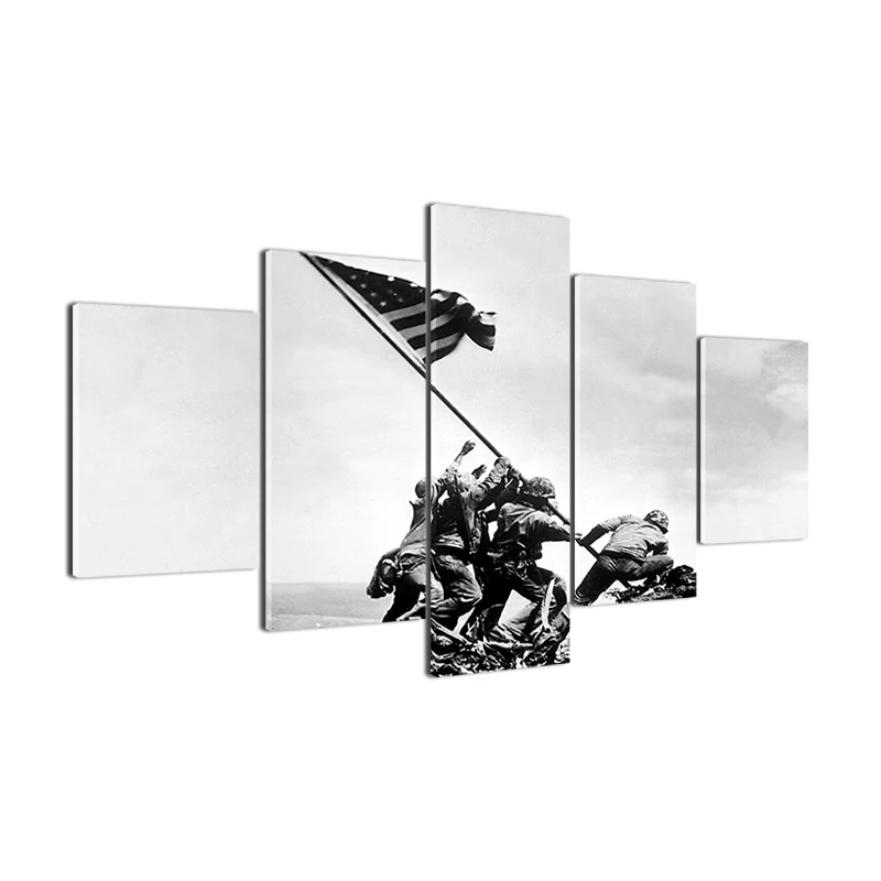Modern Home Wall Art Vintage Pictures Decor Frame Abstract Canvas Poster HD Printed 5 Pieces Soldiers Waved Their Flags Painting
Modern Home Wall Art Vintage Pictures Decor Frame Abstract Canvas Poster HD Printed 5 Pieces Soldiers Waved Their Flags Painting