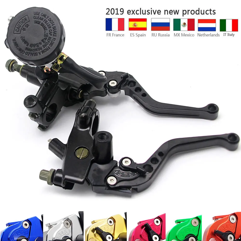 Motorcycle Brake Clutch Lever Hydraulic Pump Master Cylinder for honda forza 125 kawasaki ktm exc 300 suzuki gixxer ybr 125
Motorcycle Brake Clutch Lever Hydraulic Pump Master Cylinder for honda forza 125 kawasaki ktm exc 300 suzuki gixxer ybr 125