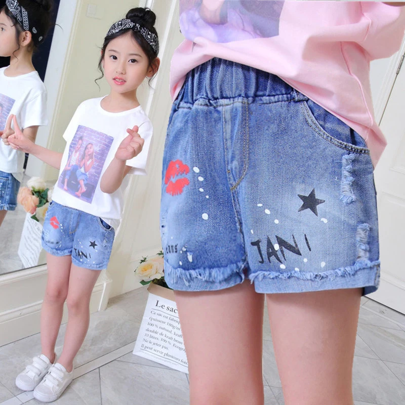 Baby Kids Shorts Children Summer Denim Short Pants For Baby Girl Elastic Waist Cartoon Print Casual Fashion Short Trousers XL143
Baby Kids Shorts Children Summer Denim Short Pants For Baby Girl Elastic Waist Cartoon Print Casual Fashion Short Trousers XL143