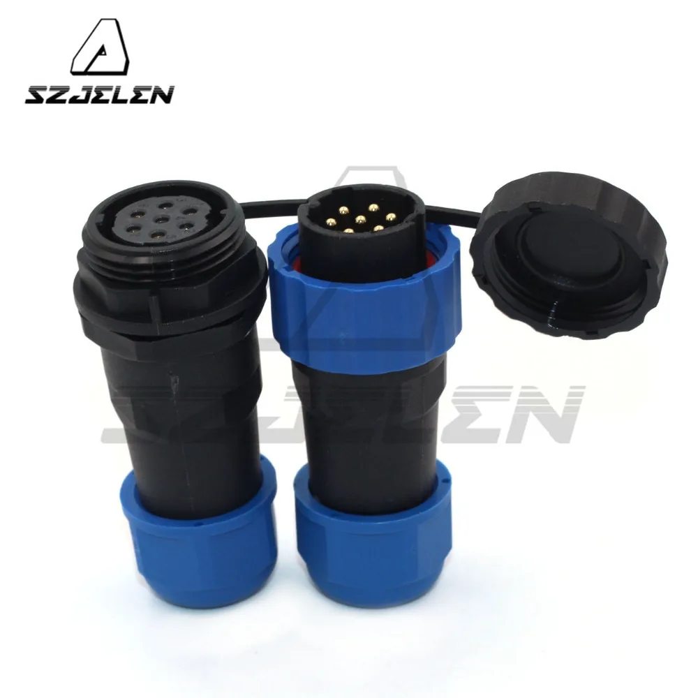 SD20- 7pin IP68 Cable Waterproof Aviation Male and female 10A , 20mm Cable Connector 7 Pins Waterproof Dustproof Aviation
SD20- 7pin IP68 Cable Waterproof Aviation Male and female 10A , 20mm Cable Connector 7 Pins Waterproof Dustproof Aviation