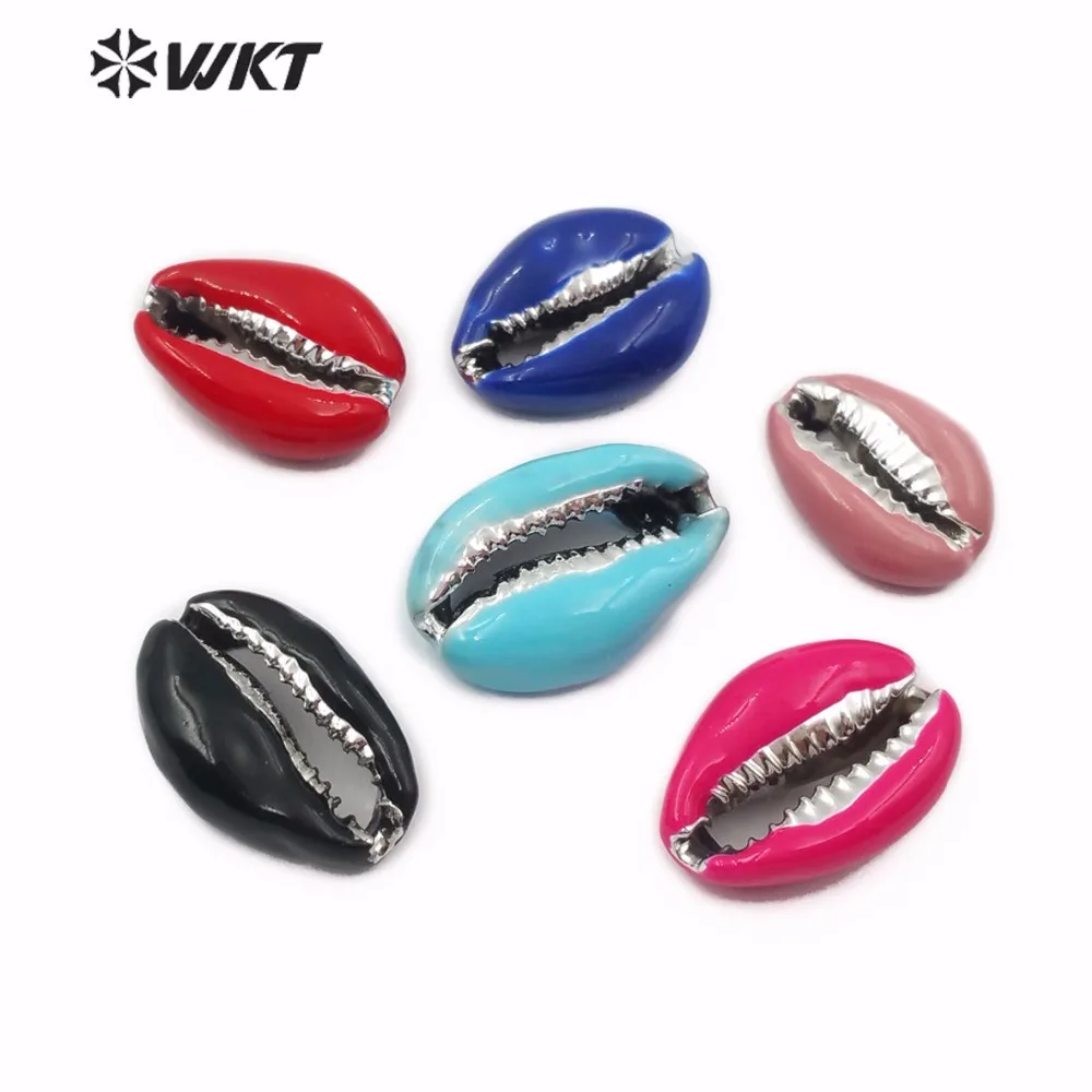 WT-JP121 Natural Shell Pendant Natural Cowrie With Resin Oil Process conch in Random Size Multicolor Optional Jewelry Making
WT-JP121 Natural Shell Pendant Natural Cowrie With Resin Oil Process conch in Random Size Multicolor Optional Jewelry Making
