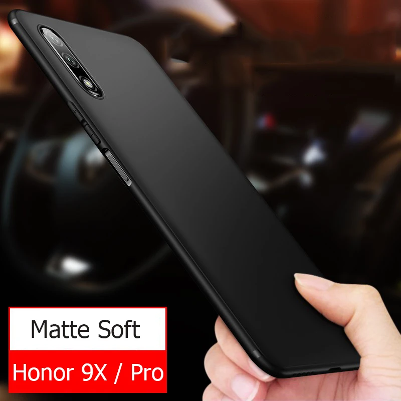 Чехол MUCHI для Huawei Honor 9X Pro мягкий матовый тонкий Ударопрочный силиконовый чехол 9 X