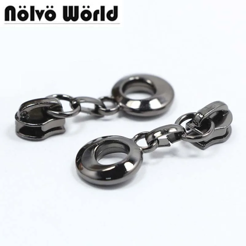 30pcs 4 colors Size 5 nylon coil zipper slider plus zip puller crafts for bags purse clothing fabric Repair
30pcs 4 colors Size 5 nylon coil zipper slider plus zip puller crafts for bags purse clothing fabric Repair