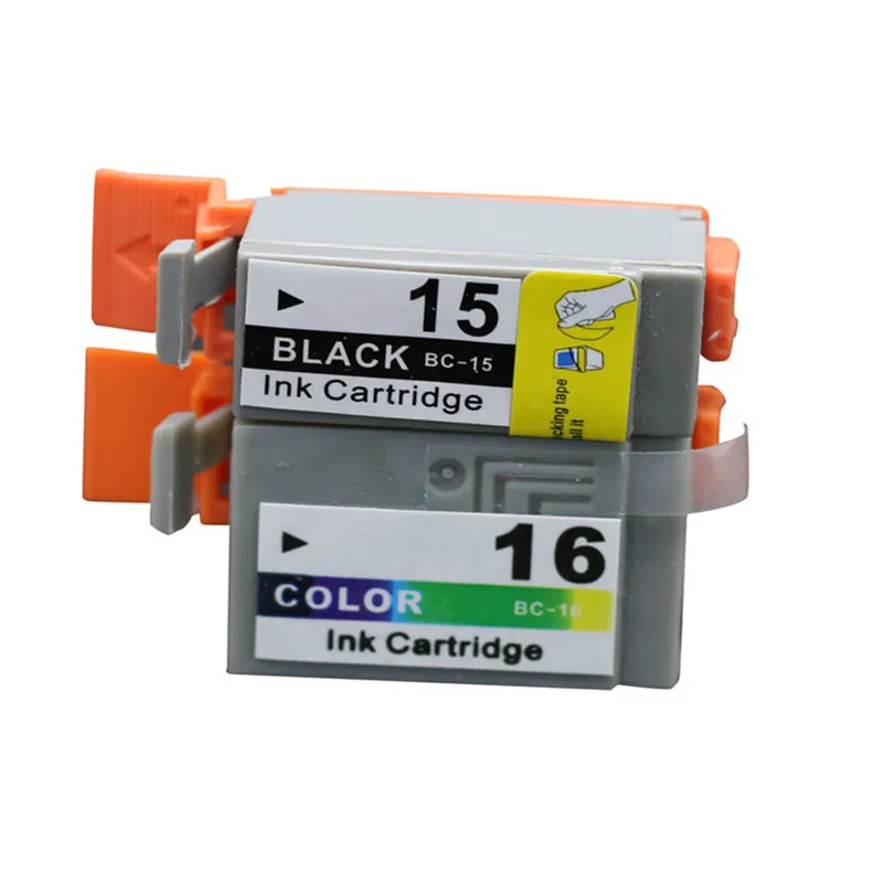 2PK BCI 15 16 картридж для струйной печати совместимый Canon i70 i80 SELPHY Принтера Картриджи