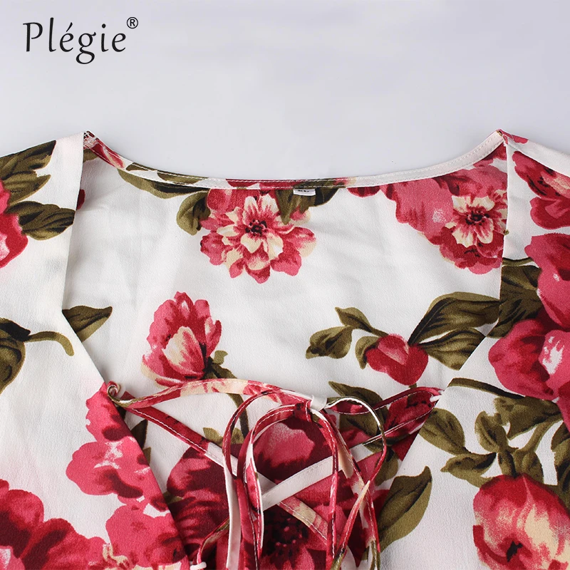 Plegie XL-4XL Plus Size Floral Playsuit Women Long Sleeve Lace Up V Neck Overalls 2019 Summer Floral Rompers Womens Jumpsuit
Plegie XL-4XL Plus Size Floral Playsuit Women Long Sleeve Lace Up V Neck Overalls 2019 Summer Floral Rompers Womens Jumpsuit