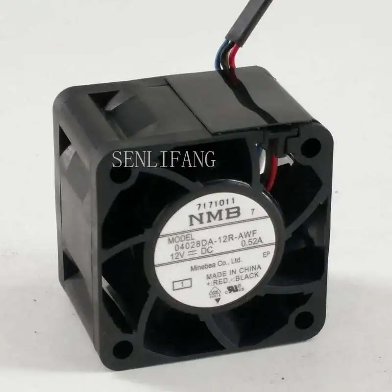 04028DA-12R-AWF DC12V 0.52A New Original NMB 40x40x28MM 4 Lines Computer server Cooling fan
04028DA-12R-AWF DC12V 0.52A New Original NMB 40x40x28MM 4 Lines Computer server Cooling fan