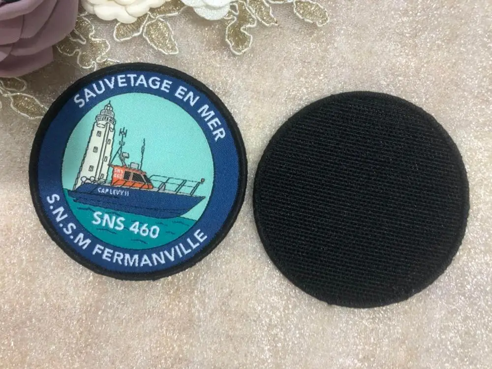 Customized woven patches Hook & Loop Style Badges over-locking patch For Clothes Bags
Customized woven patches Hook & Loop Style Badges over-locking patch For Clothes Bags