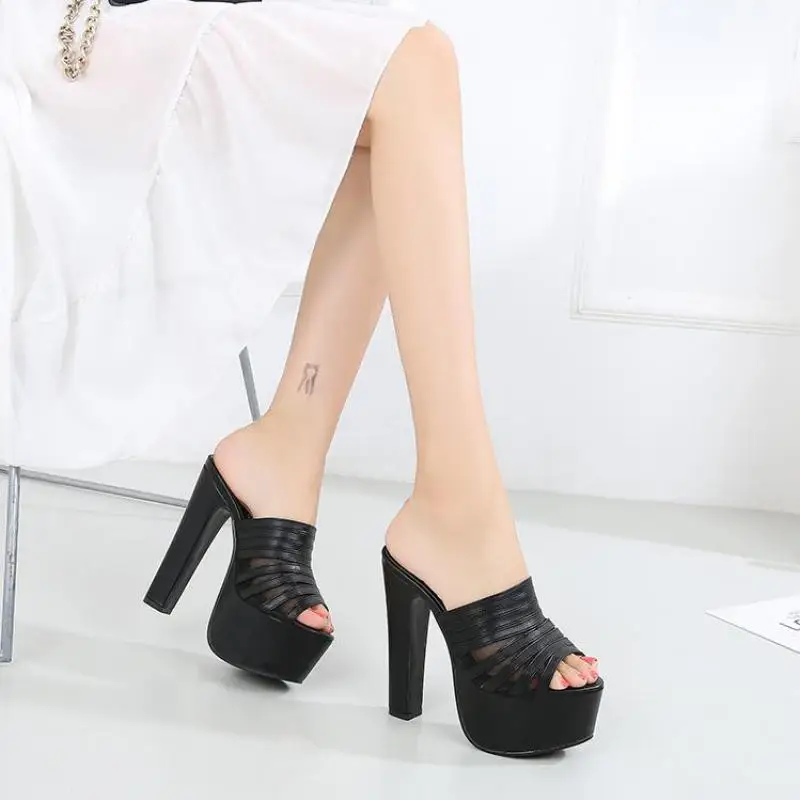 Summer 2019 New 15cm High Heel Fashion Sandals Women's Shoes Sexy Peep Toe Sandalias
Summer 2019 New 15cm High Heel Fashion Sandals Women's Shoes Sexy Peep Toe Sandalias
