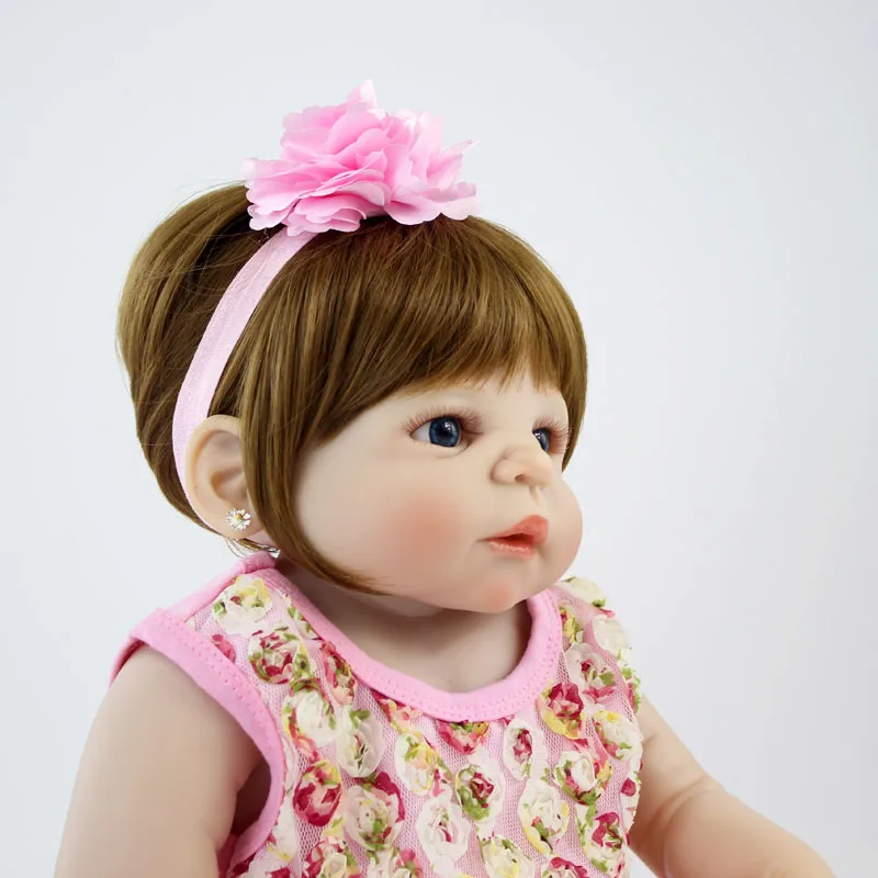 BZDOLL 22" Full Silicone Reborn Doll Girl Realistic Bebe Alive Newborn Babies Lovely Girl Birthday Gift Bathe Toy
BZDOLL 22" Full Silicone Reborn Doll Girl Realistic Bebe Alive Newborn Babies Lovely Girl Birthday Gift Bathe Toy