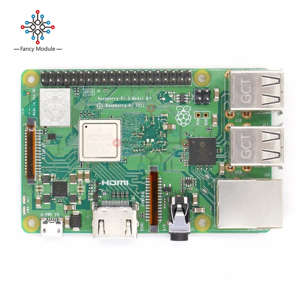 Оригинальный Raspberry Pi 3 Model B +, встроенный четырехъядерный Процессор Broadcom 1,4 ГГц, 64 бит, Wi-Fi, Bluetooth и USB-порт
Оригинальный Raspberry Pi 3 Model B +, встроенный четырехъядерный Процессор Broadcom 1,4 ГГц, 64 бит, Wi-Fi, Bluetooth и USB-порт