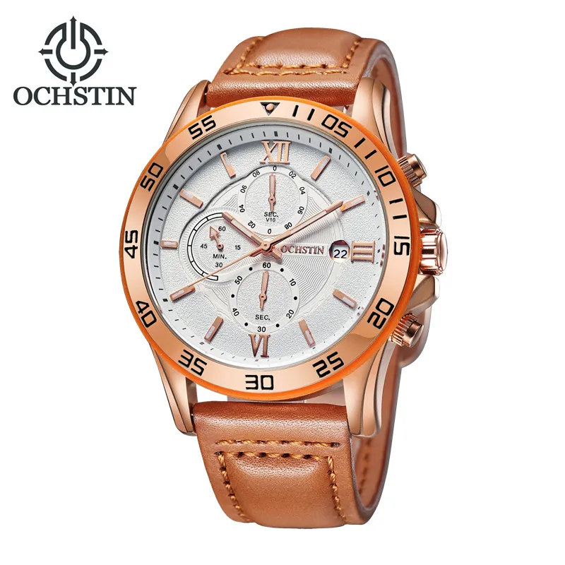 Black Marble Chronograph Men Watches Men's Genuine leather strap Sports Quartz Wristwatch Date Luminous Clock Relogio Masculino
Black Marble Chronograph Men Watches Men's Genuine leather strap Sports Quartz Wristwatch Date Luminous Clock Relogio Masculino