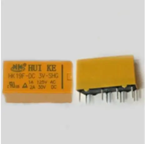 signal Telecommunication 3V relay HK19F-DC3V-SHG HK19F-3VDC-SHG 3V 3VDC DC3V 1A 125VAC 8PIN
signal Telecommunication 3V relay HK19F-DC3V-SHG HK19F-3VDC-SHG 3V 3VDC DC3V 1A 125VAC 8PIN