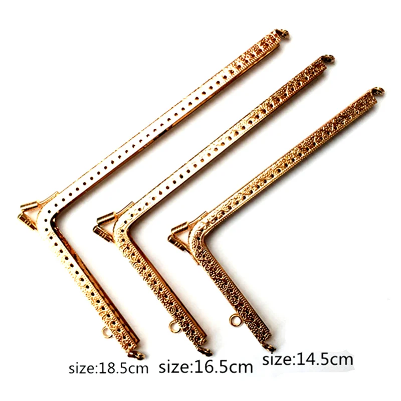 10Pcs Gold Plated L Shape Classic Metal Frame Kiss Clutch Clasp Coins Purse Bag Handbag Handle DIY Accessories
10Pcs Gold Plated L Shape Classic Metal Frame Kiss Clutch Clasp Coins Purse Bag Handbag Handle DIY Accessories