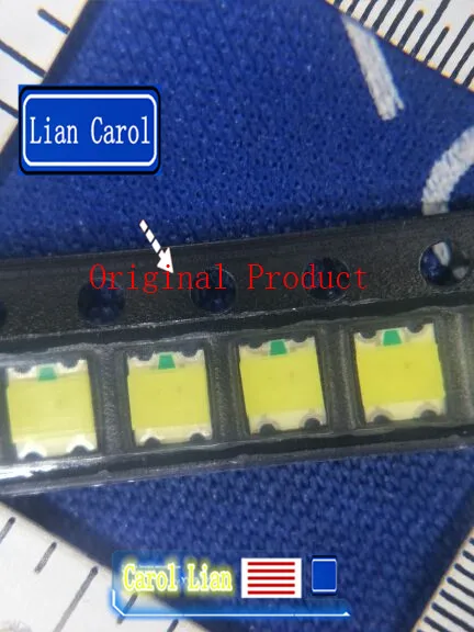 1000 шт. подлинный SMD LED 0603 0805 1615 красный и белый двухцветный Прозрачный